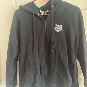 Kenzo Black Hoodie Jacket